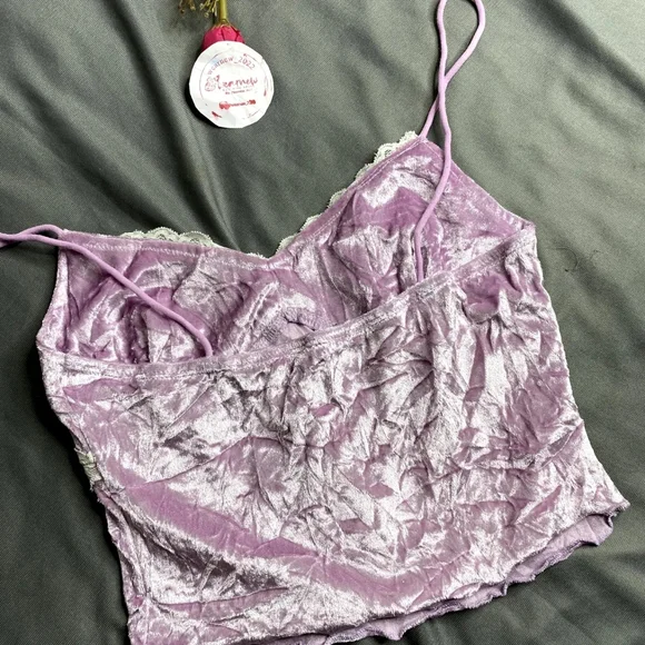 Velvet top - Picture 2 of 2